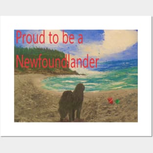 Newfoundland Dog Posters and Art